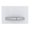 Sigma50 - White Glass Flush Plate for Sigma Concealed Cistern
