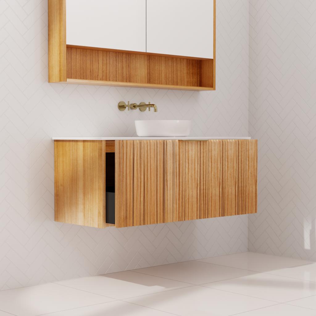 Sophia - 1200mm Messmate Wall Hung Vanity