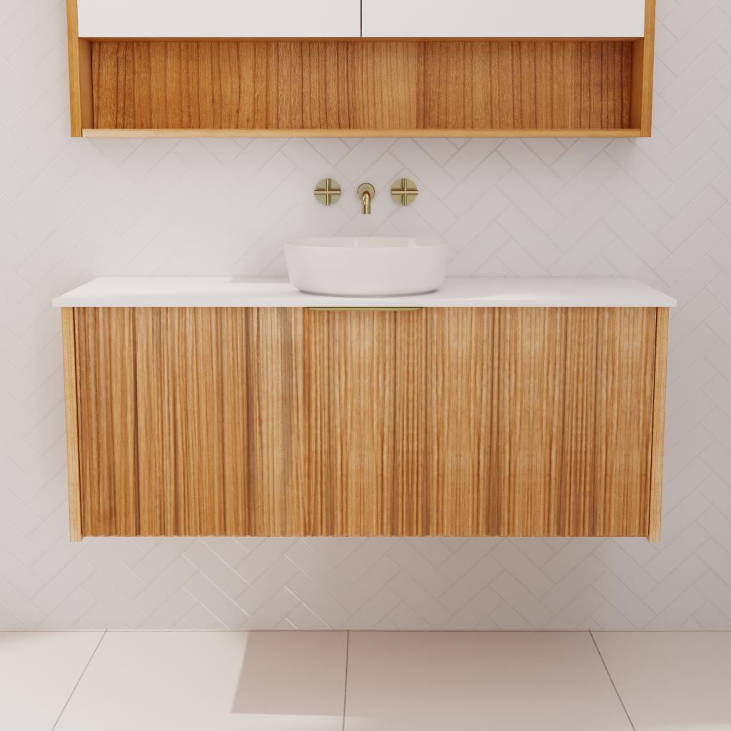 Sophia - 1200mm Messmate Wall Hung Vanity