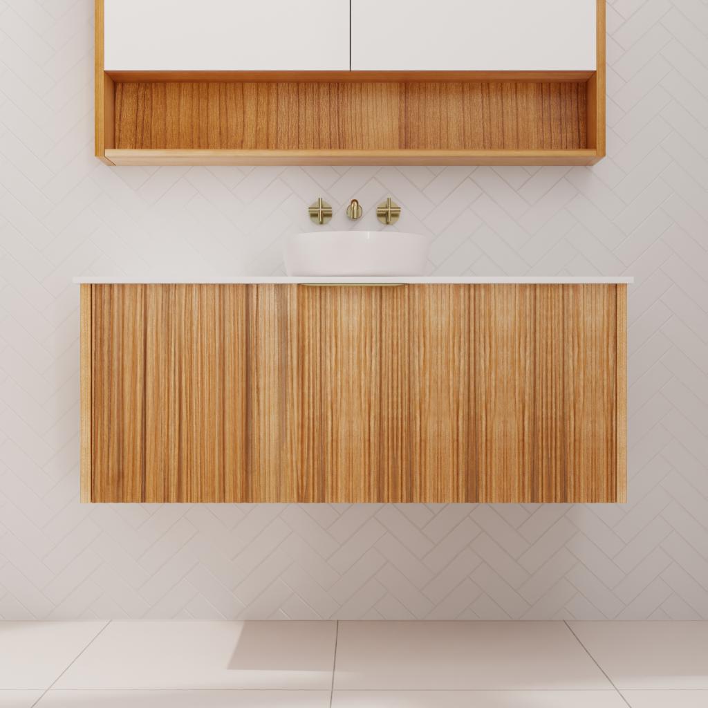 Sophia - 1200mm Messmate Wall Hung Vanity