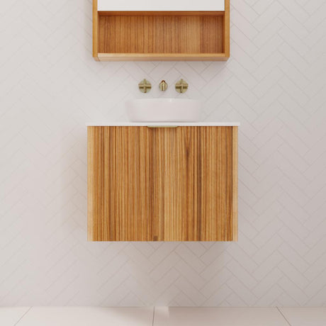 Sophia - 600mm Messmate Wall Hung Vanity