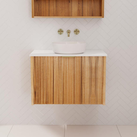 Sophia - 750mm Messmate Wall Hung Vanity