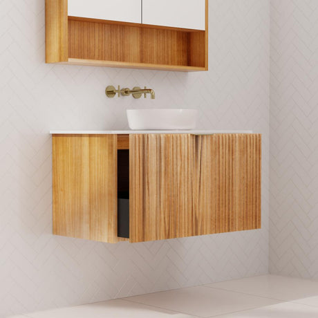 Sophia - 900mm Messmate Wall Hung Vanity