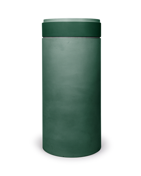 Cylinder Concrete Stepp Circle Basin - Freestanding