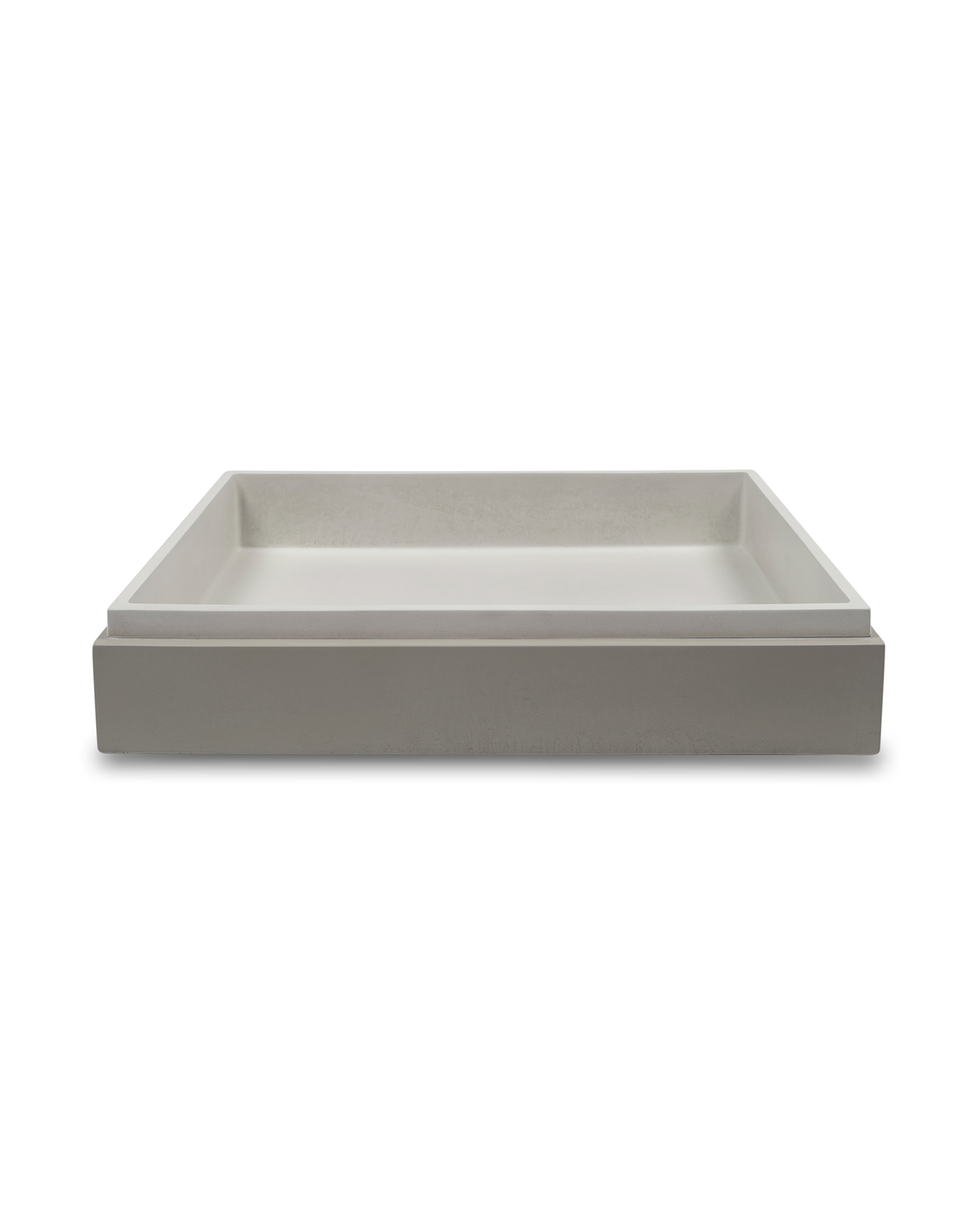 Stepp Rectangle Concrete Basin - Wall Mount