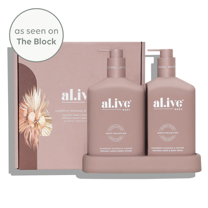 Body Wash & Lotion Duo - Raspberry Blossom & Juniper