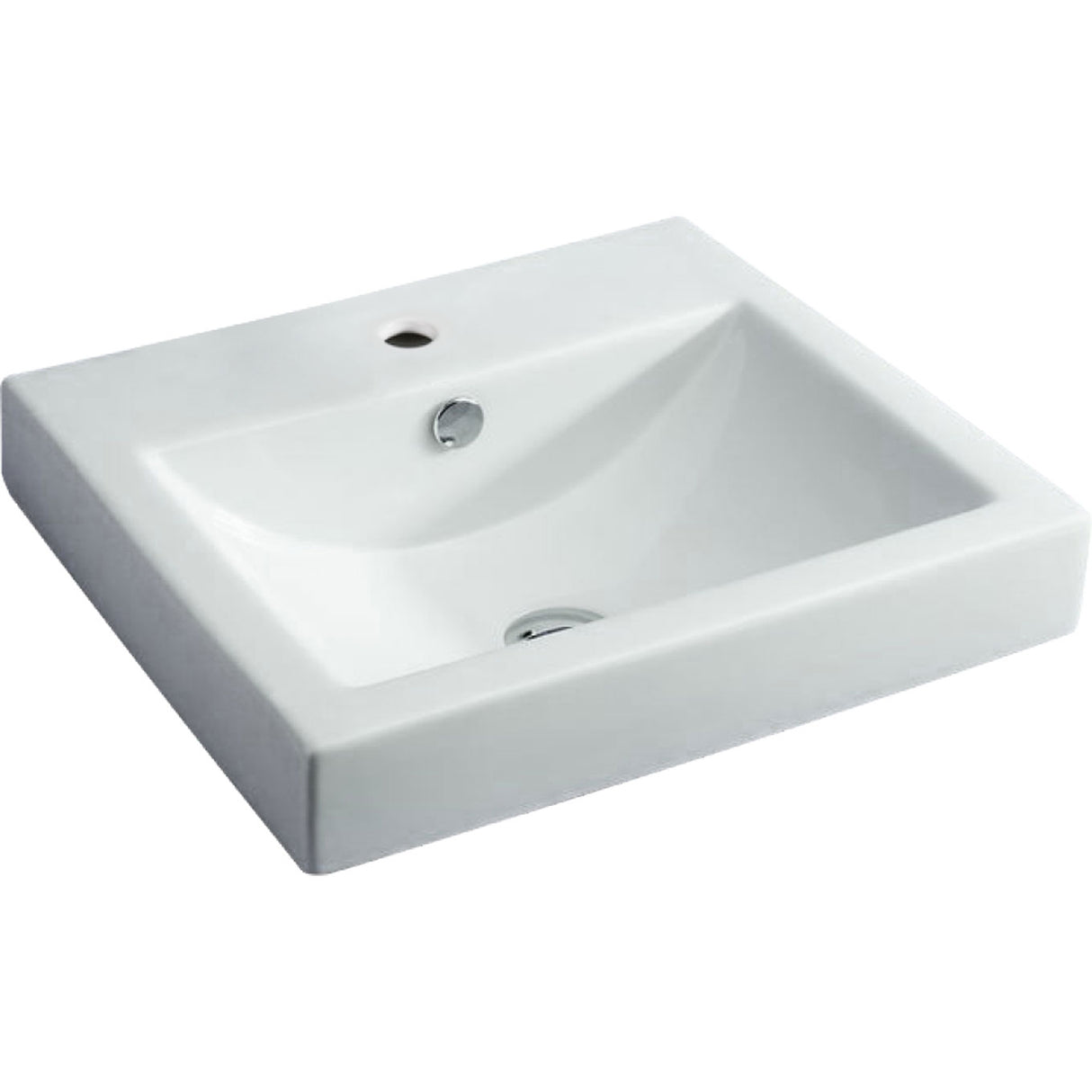 Low Profile Semi Inset Basin