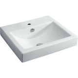 Low Profile Semi Inset Basin