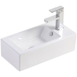 Linea Wall Hung Basin Right Hand Tap