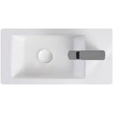 Linea Wall Hung Basin Right Hand Tap