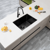 Kitchen Sink - Gunmetal Stainless Steel Double Bowl Sink
600x450x300mm