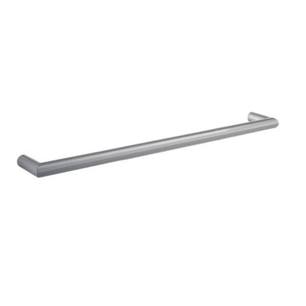 Thermorail - Round Single Rail 632x32x100mm 18Watts - Brushed - Includes Transformer