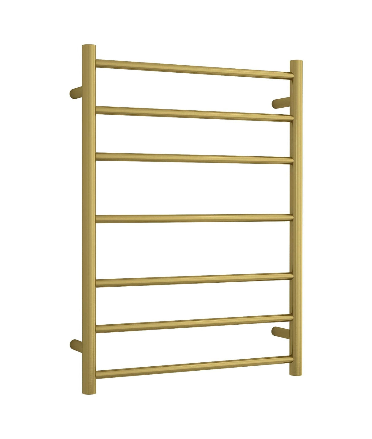 Thermorail - Straight/Round 600x800x122mm 80Watts 7 Bars - Brushed Gold