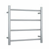 Thermorail - Straight/Round 550x550x122mm 41Watts 4 Bars - Brushed