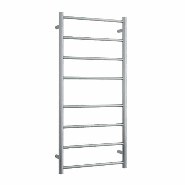 Thermorail - Straight/Round 530x1120x122mm 80Watts 8 Bars - Brushed