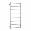 Thermorail - Straight/Round 530x1120x122mm 80Watts 8 Bars - Brushed