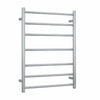 Thermorail - Straight/Round 600x800x122mm 80Watts 7 Bars - Brushed