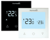 Thermotouch - 9.2mG Black Glass Manual Thermostat 16A Max Load