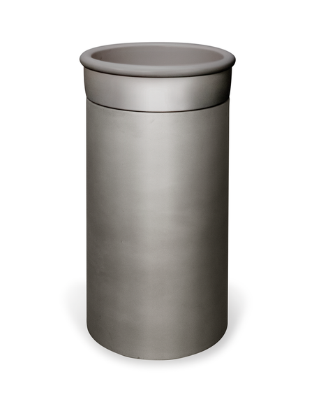 Cylinder Concrete Tubb Basin - Freestanding