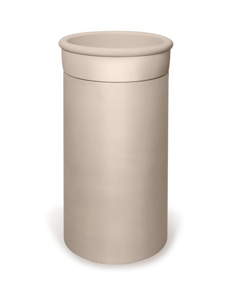 Cylinder Concrete Tubb Basin - Freestanding