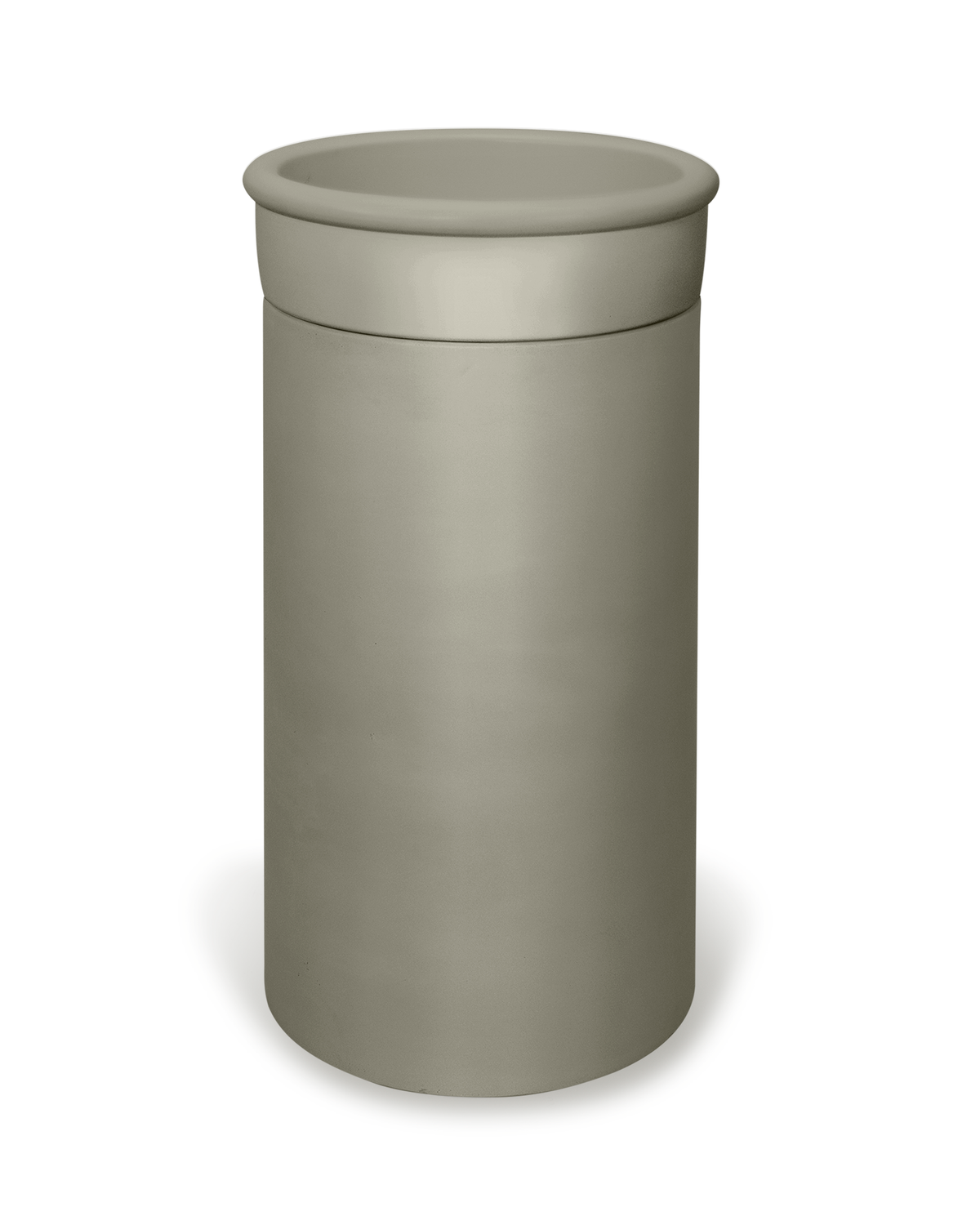 Cylinder Concrete Tubb Basin - Freestanding