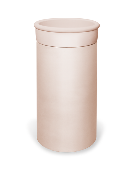 Cylinder Concrete Tubb Basin - Freestanding