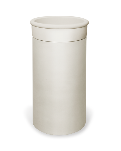Cylinder Concrete Tubb Basin - Freestanding