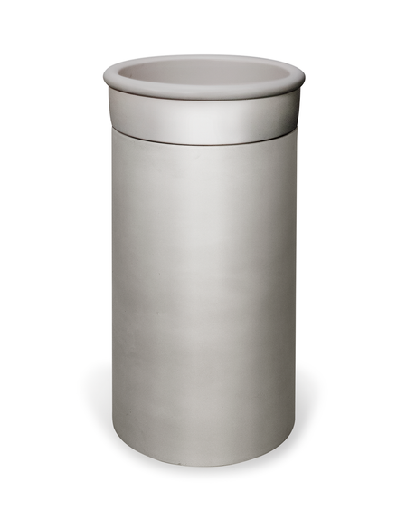Cylinder Concrete Tubb Basin - Freestanding