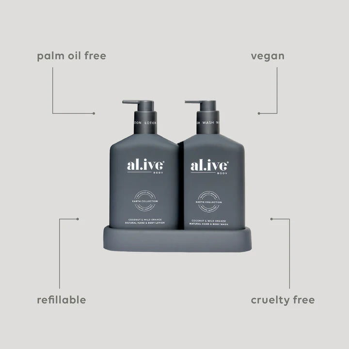 Body Wash & Lotion Duo - Coconut & Wild Orange
