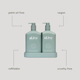 Body Wash & Lotion Duo - Kaffir Lime & Green Tea
