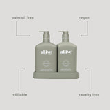 Body Wash & Lotion Duo - Green Pepper & Lotus