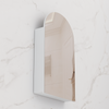 Arka - 600mm Matte White Shaving Cabinet