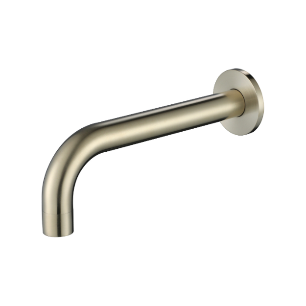 Star Mini - Brushed Nickel 200mm Wall Spout