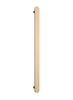 Thermorail - Flat/Pill 12Volt Vertical Bar 900x50x50mm 20Watts - Brushed Brass