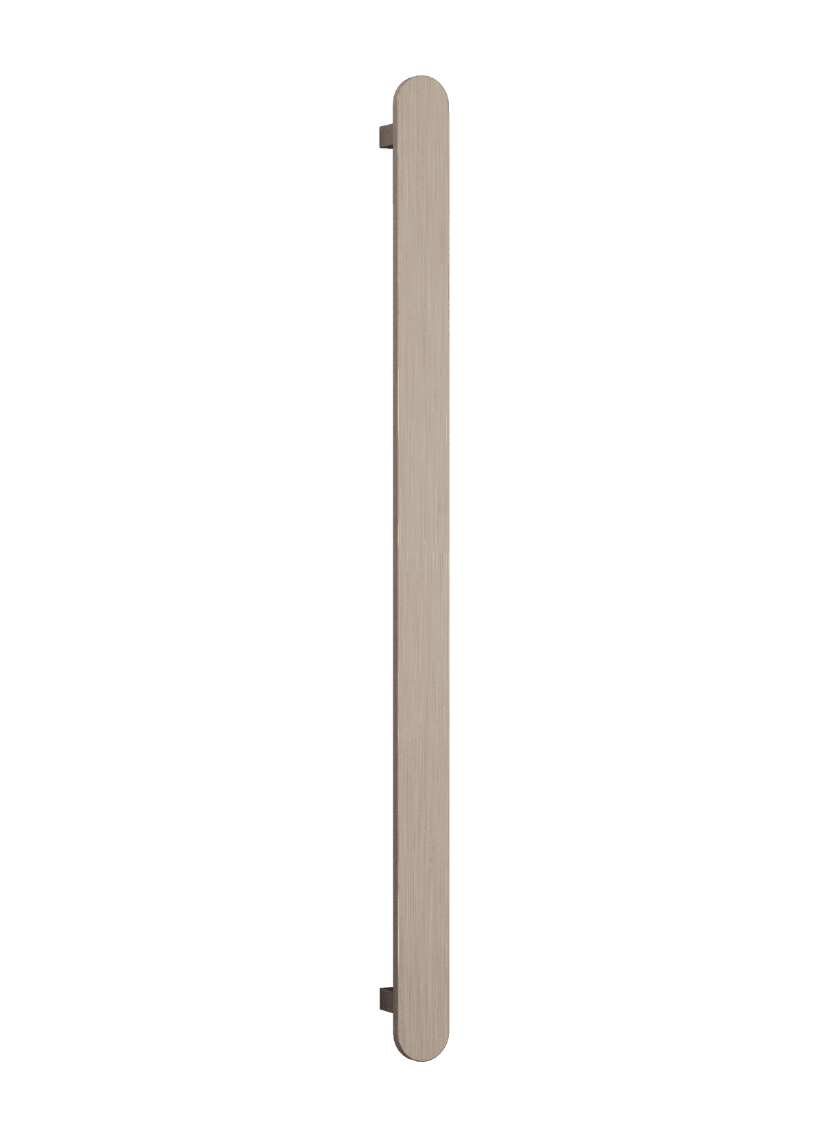 Thermorail - Flat/Pill 12Volt Vertical Bar 900x50x50mm 20Watts - Brushed Nickel