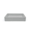 Vesl Rectangle Concrete Basin - Surface Mount