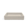 Vesl Rectangle Concrete Basin - Surface Mount
