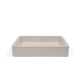 Vesl Rectangle Concrete Basin - Surface Mount