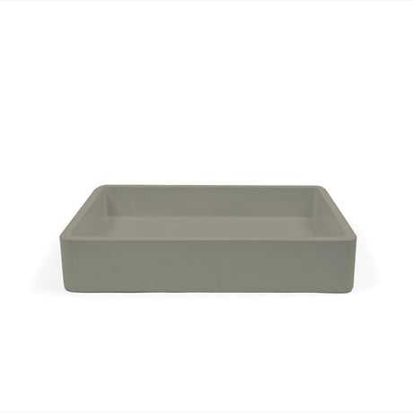 Vesl Rectangle Concrete Basin - Surface Mount