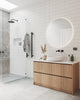 Ablaze - Backlit Round Mirror With Cool Light 600mmØ 37Watts - Includes Mirror Demister