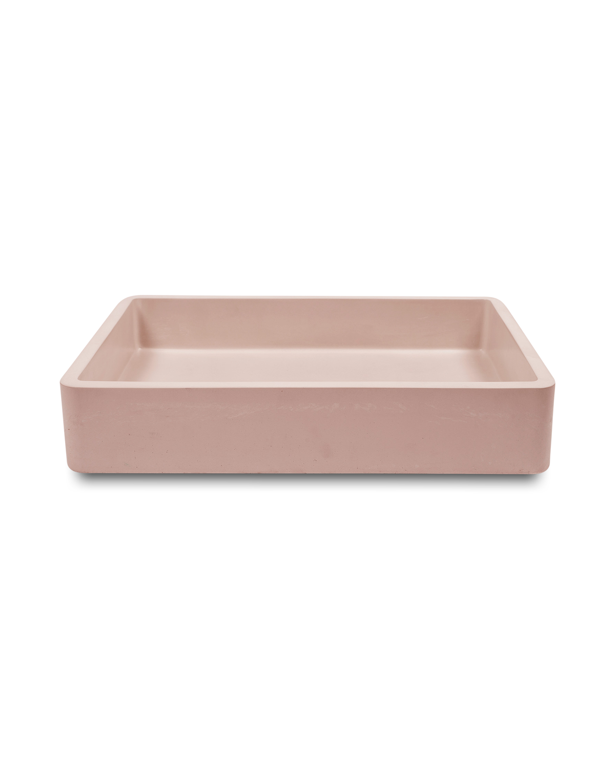 Vesl Rectangle Concrete Basin - Surface Mount