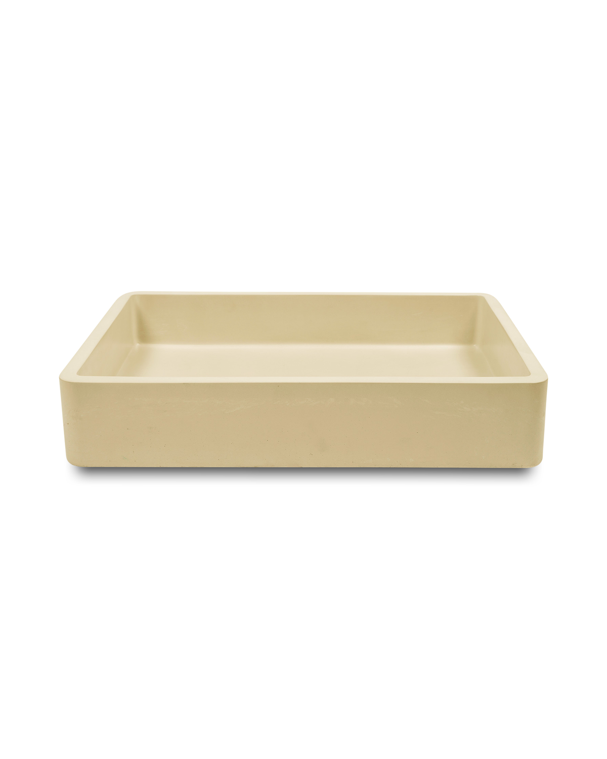 Vesl Rectangle Concrete Basin - Surface Mount