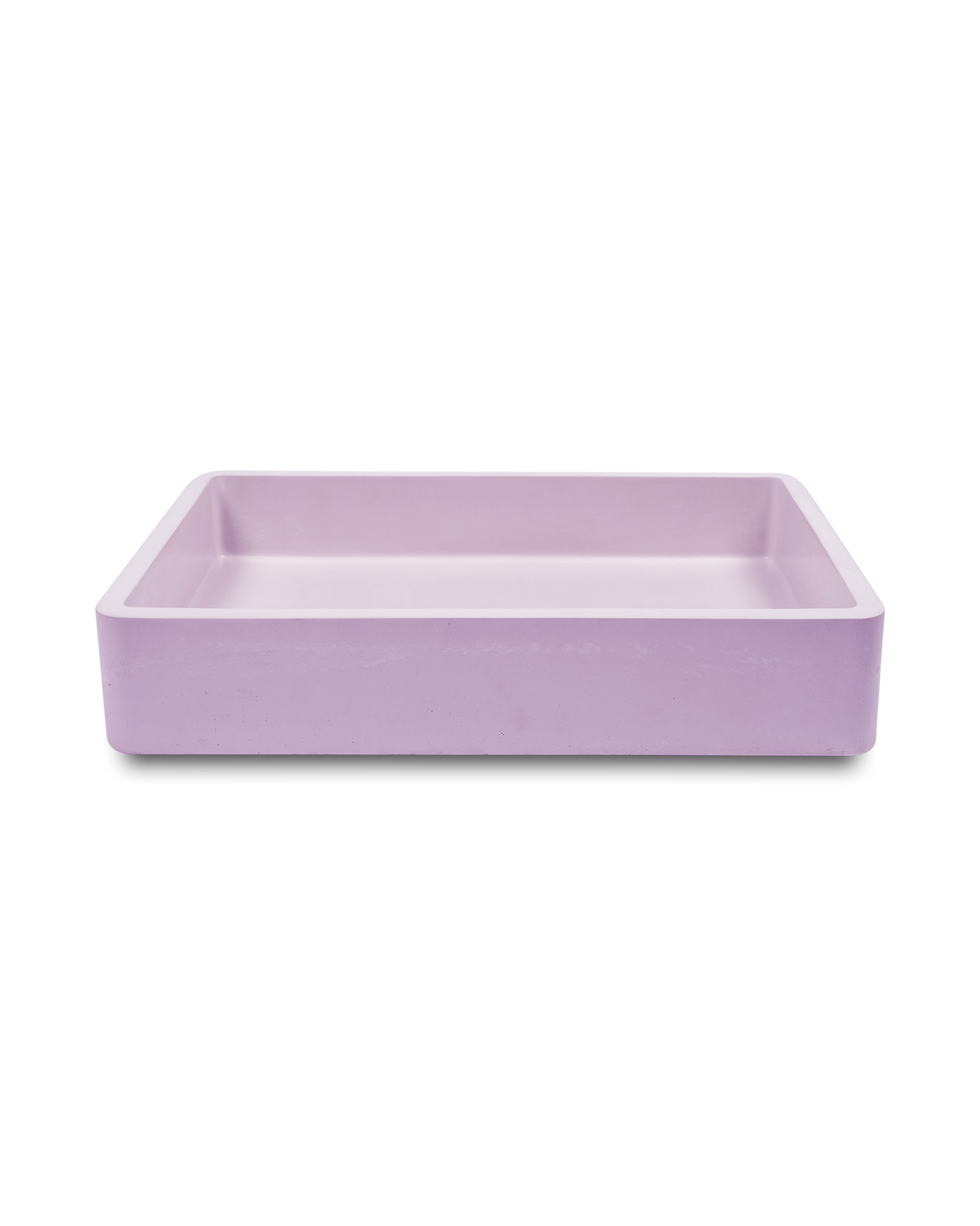 Vesl Rectangle Concrete Basin - Surface Mount