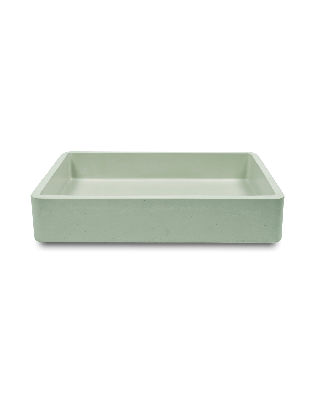 Vesl Rectangle Concrete Basin - Surface Mount