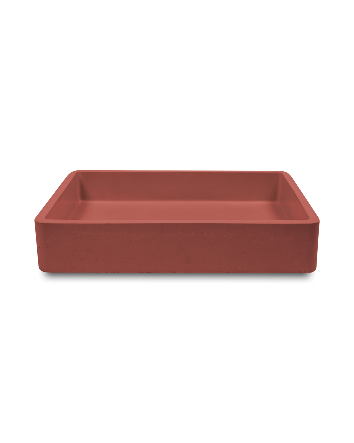 Vesl Rectangle Concrete Basin - Surface Mount