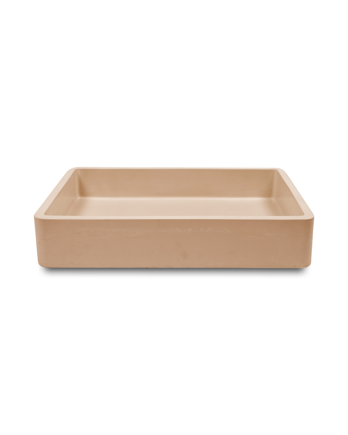 Vesl Rectangle Concrete Basin - Surface Mount