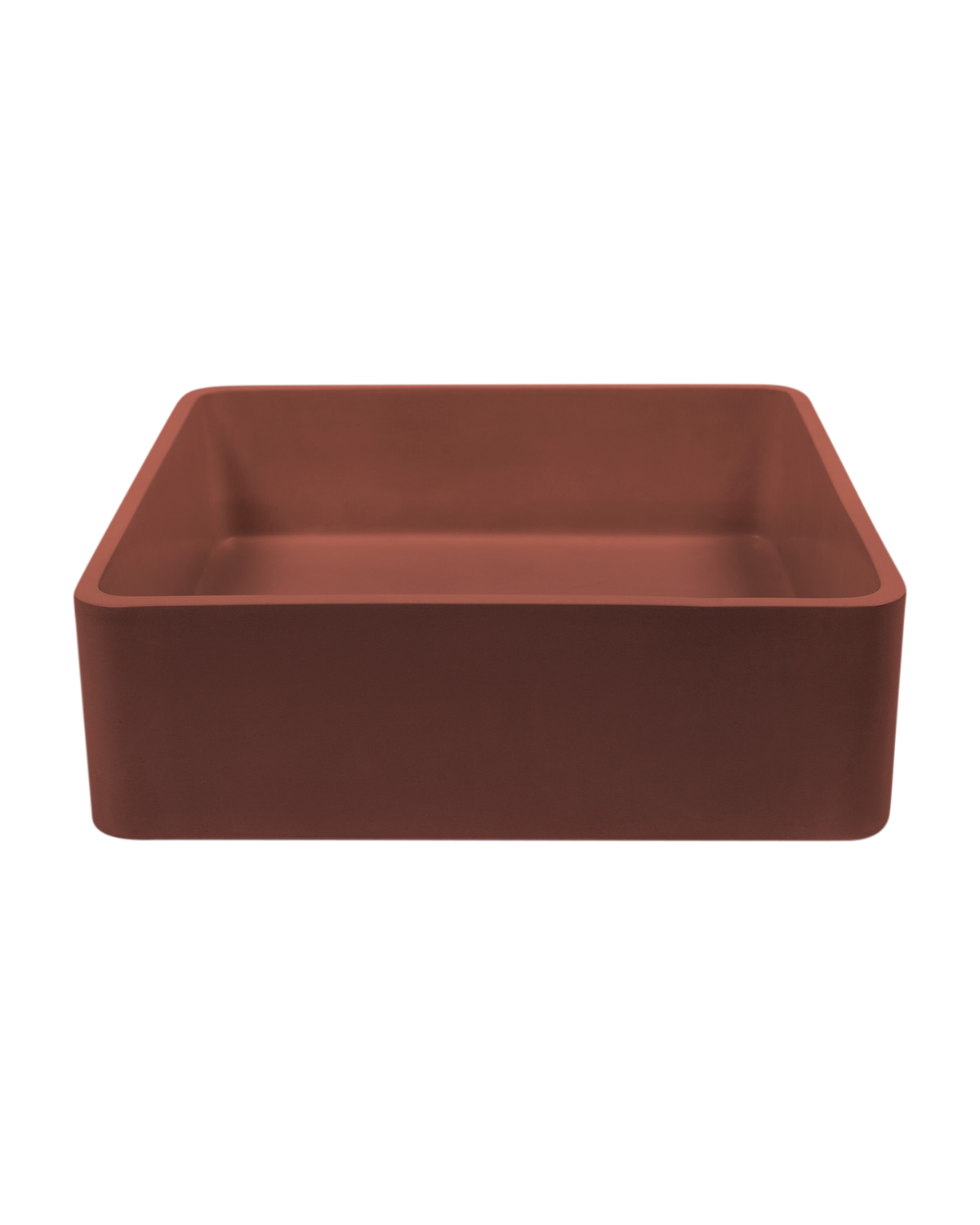 Vesl Square Concrete Basin - Wall Mount