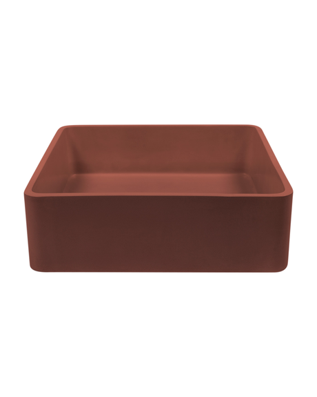 Vesl Square Concrete Basin - Wall Mount