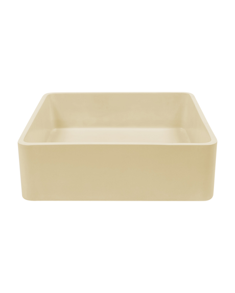 Vesl Square Concrete Basin - Wall Mount