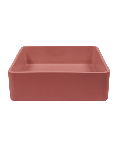 Vesl Square Concrete Basin - Wall Mount